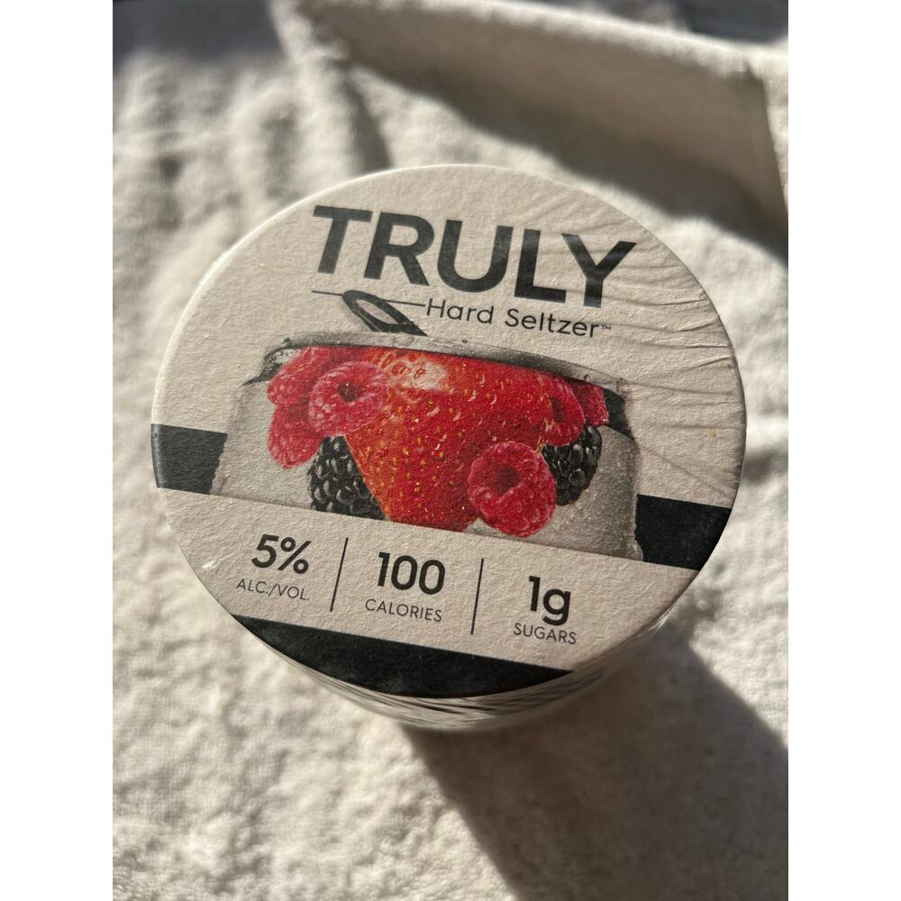 Truly Hard Seltzer Bar Coasters Cardboard Logo 4” New Unused- (125)
